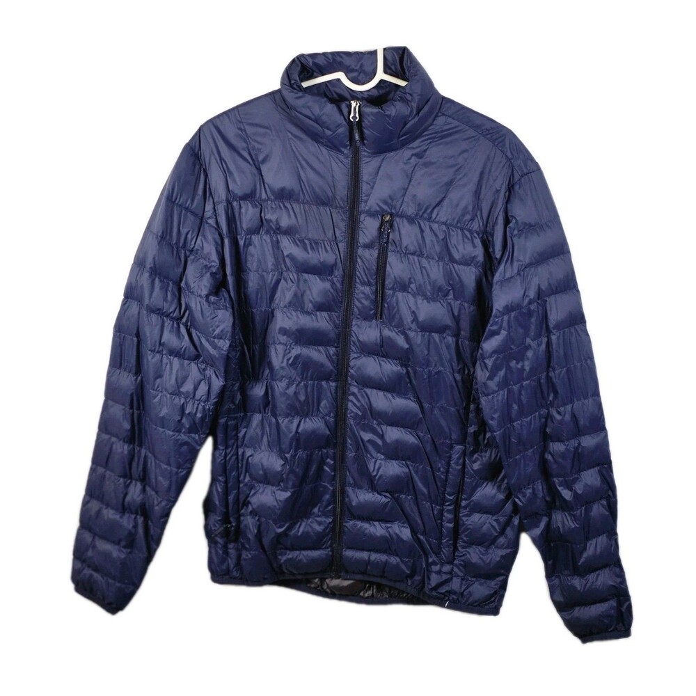 Hawke & Co Men's Dark Blue‎ Size Small Full Zip Puffer Jacket